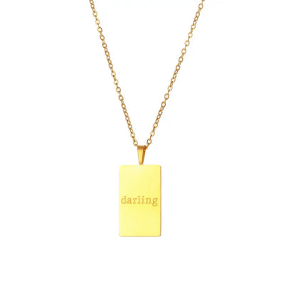Affirmation Necklace