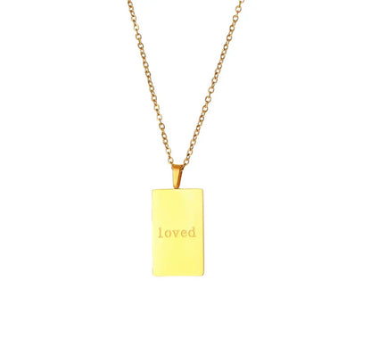 Affirmation Necklace