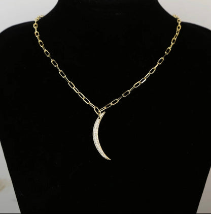 Luna Micro Pave' Choker