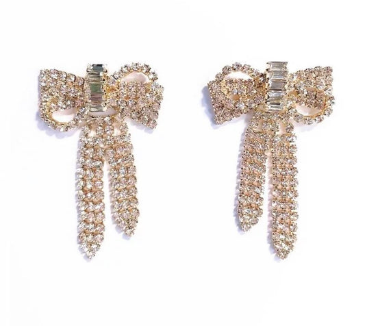 Graceful Bow Earrings