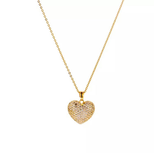 Full Heart  Necklace