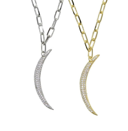 Luna Micro Pave' Choker