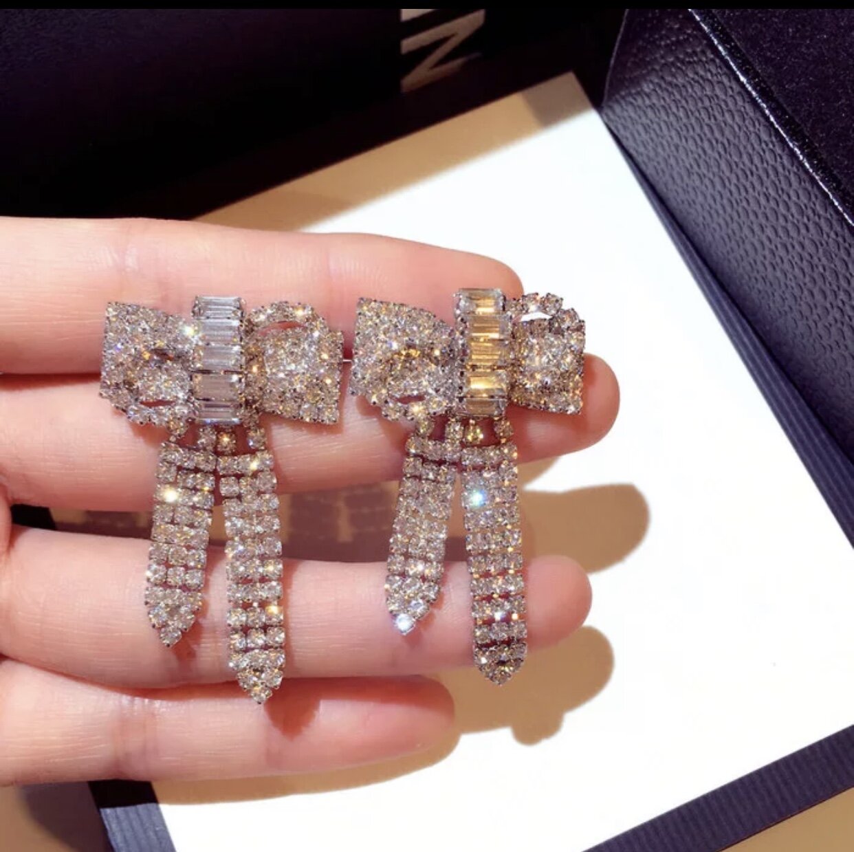 Graceful Bow Earrings