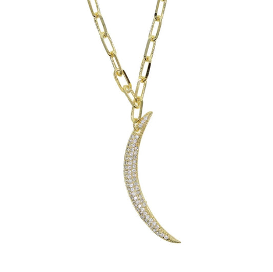 Luna Micro Pave' Choker